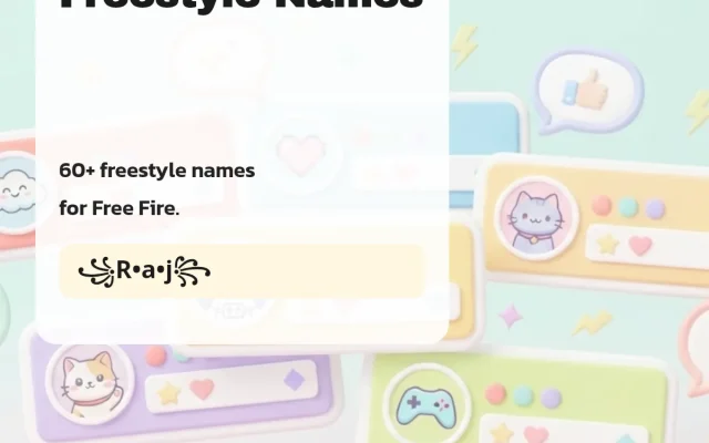 Freestyle Name for FF – Stylish Freestyle Names