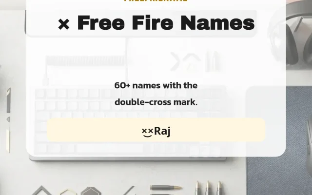 ×͜× Free Fire Names – Boy, Girl and Love Names With ×͜×